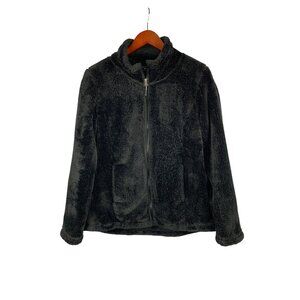 32 Degrees Womens Faux Fur Zip Jacket M